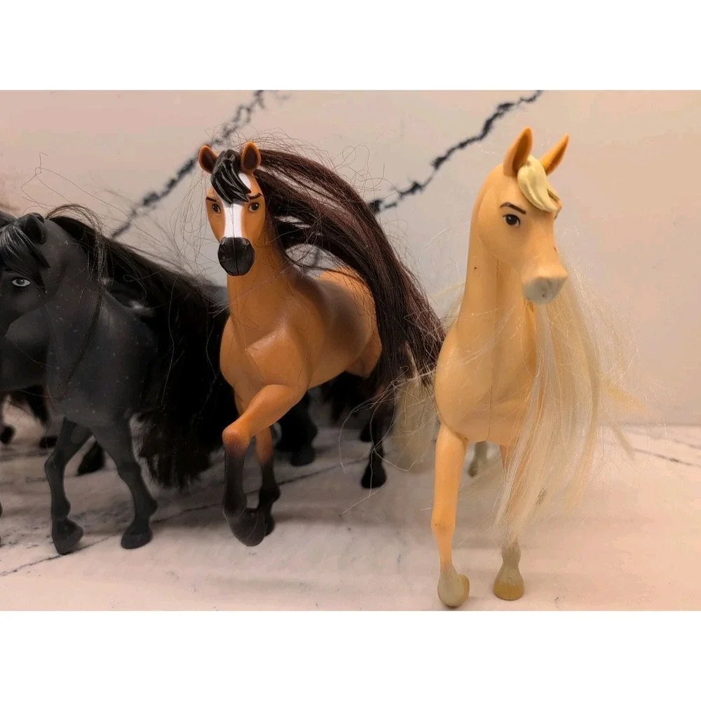 Dreamworks Spirit Riding Horse Lot Of 5 Just Play 6